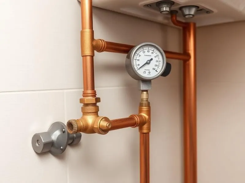 Después: Instalación de gas insegura